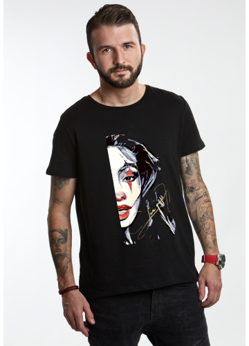 Tričko Art Print HALF LOKER