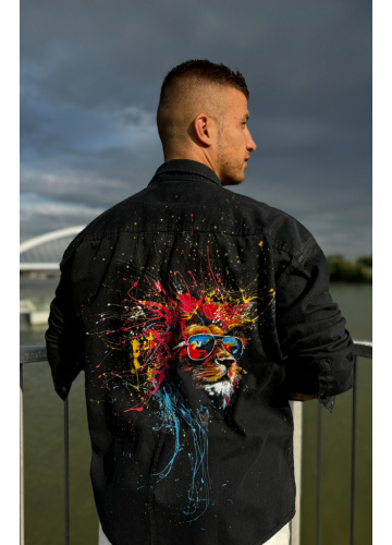 Riflová košeľa LION 