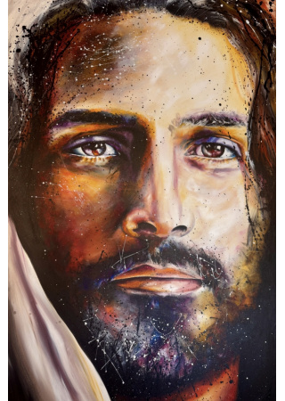PRINT EYES OF JESUS